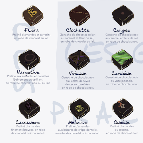 Coffret 75 chocolats fins – Chocolats La Fée Cabosse